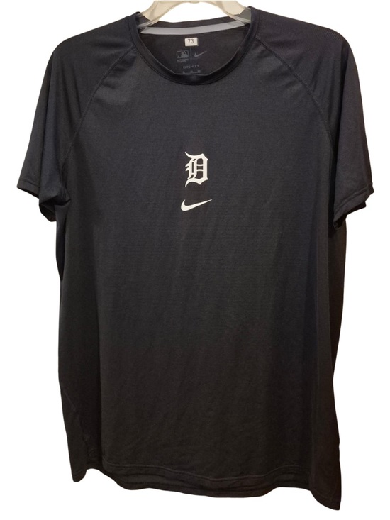 Nike Other - Nike Detroit Tigers Dri-FIT Black Performance Tee
